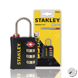 Ổ KHÓA SỐ STANLEY S742-054 30MM 3 DIGIT ZINC SECURITY INDICATOR.